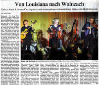 Von Louisiana nach Wolnzach